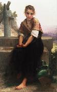 Adolphe William Bouguereau The Broken Pitcher (mk26) oil painting